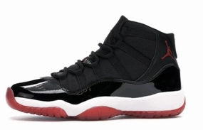Nike Jordan 11 Retro Playoffs Bred 2019 GS (378038-061) Grade School Size 5Y-6Y Air Jordan 11 classic court shoes