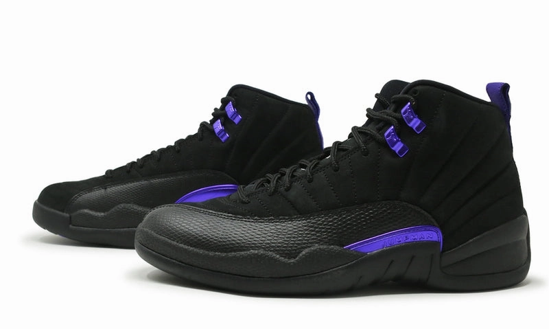 Nike Jordan 12 Retro Black Dark Concord 2020 (CT8013-005) Men's Size 8-11 Structured basketball trainers