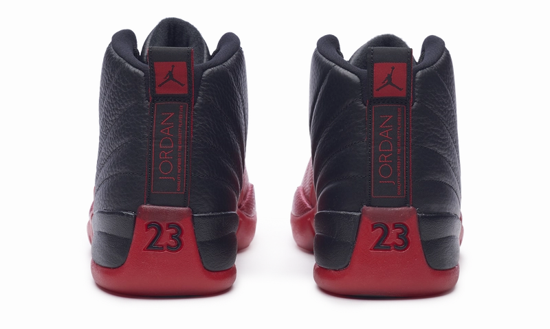Nike Jordan 12 Retro Flu Game Black Red 2016 (130690-002) Men's Size 8 Structured basketball trainers