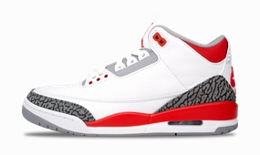 Nike Jordan 3 Retro Fire Red (2022)  DN3707-160 Air Jordan 3 leather mid sneakers