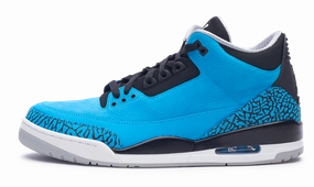Nike Jordan 3 Retro Powder Blue (136064-406) Men's Size 8-10 Air Jordan 3 leather mid sneakers
