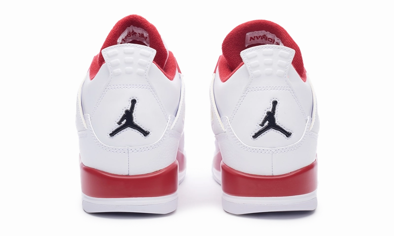 Nike Jordan 4 Retro Alternate 89 White Gym Red GS (408452-106) Youth Size 6Y-7Y Stitched midsole lifestyle shoes