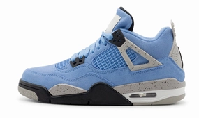 Nike Jordan 4 Retro University Blue (408452-400) GS Size 4Y-7Y Jordan 4 bold design sneakers