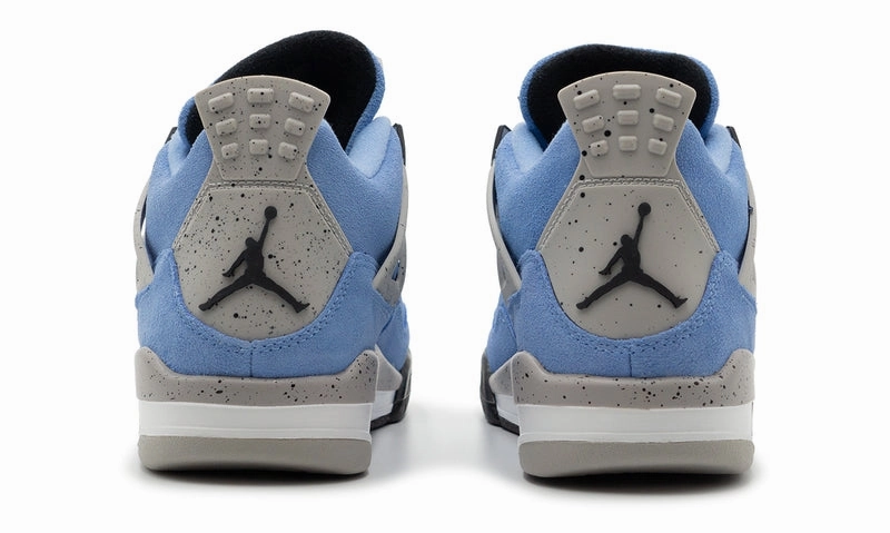 Nike Jordan 4 Retro University Blue (408452-400) GS Size 4Y-7Y Stitched midsole lifestyle shoes