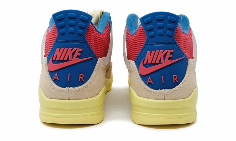 Nike Jordan 4 Retro x Union LA Guava Ice 2020 (DC9533-800) Men's Size 8-11 Stitched midsole lifestyle shoes
