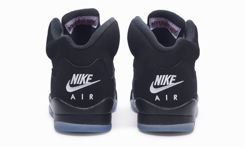 Nike Jordan 5 Retro Black Metallic 2016 GS (845036-003) Youth Size 4Y-6Y Legacy basketball edition shoes