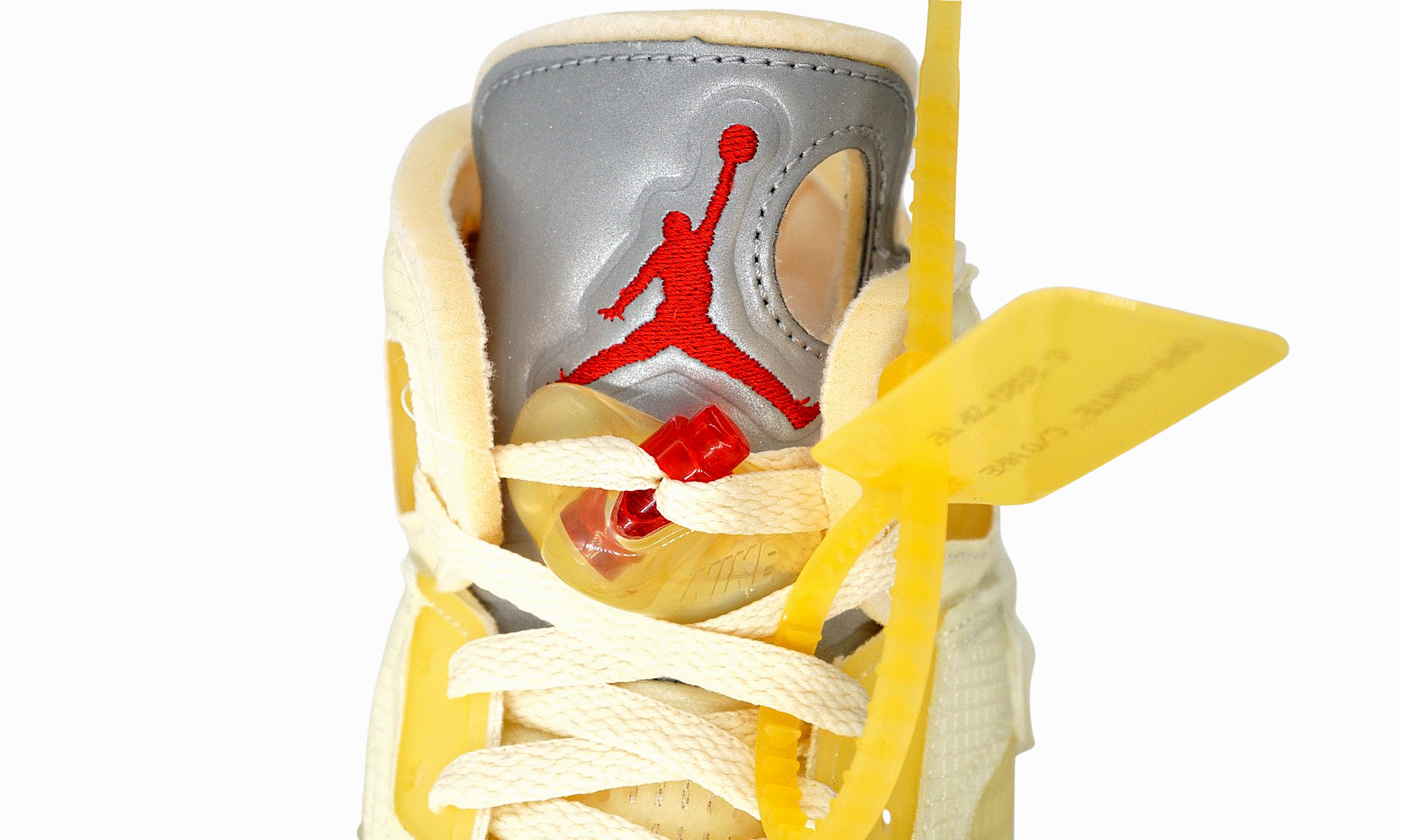 Nike Jordan 5 Retro SP x OFF-WHITE Sail 2020 (DH8565-100) Men's Size 7-12 Legacy basketball edition shoes