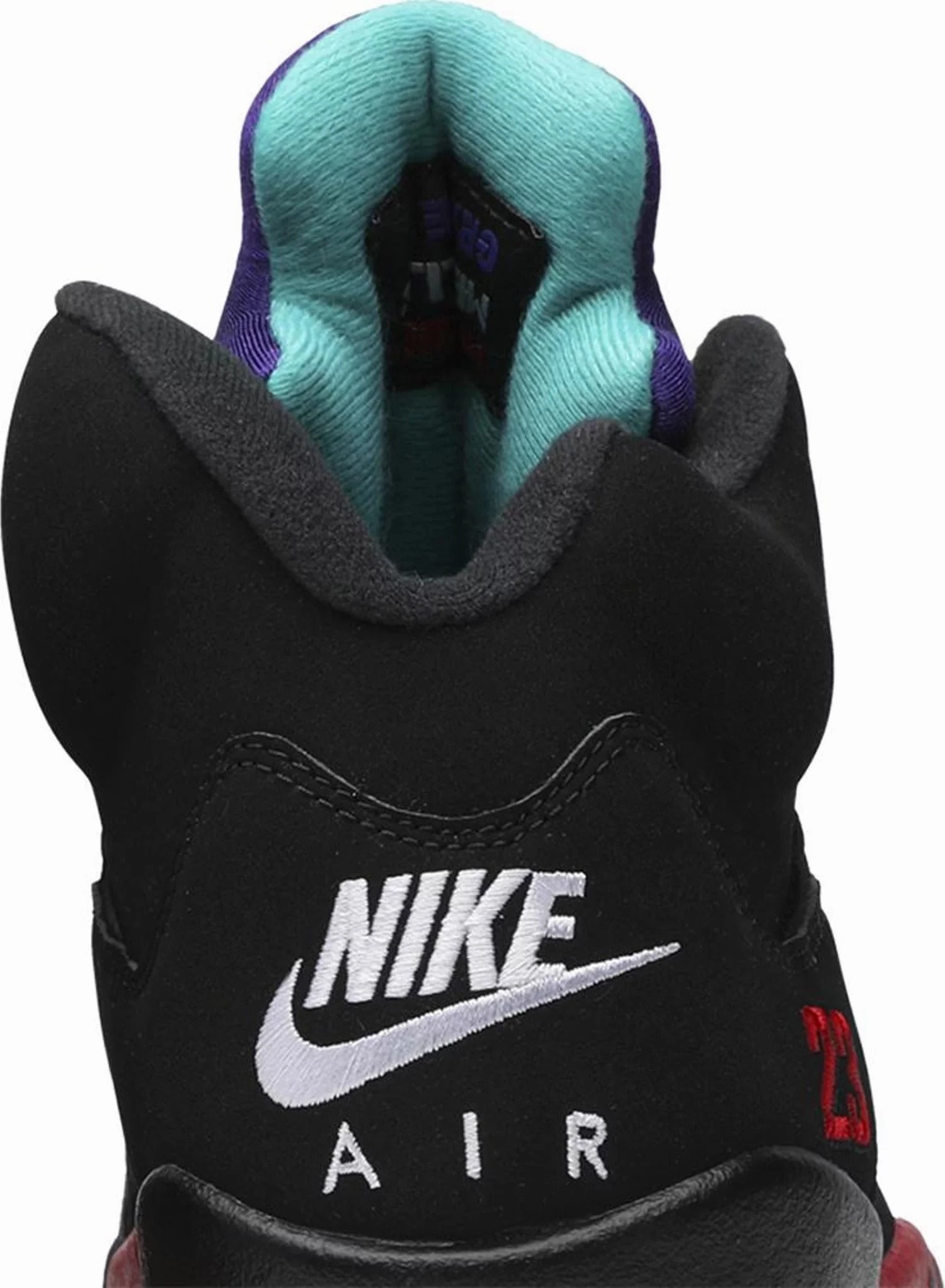 Nike Jordan 5 Retro Top 3 Black Red Grape (CZ1786-001) Men's Size 8-12 Legacy basketball edition shoes