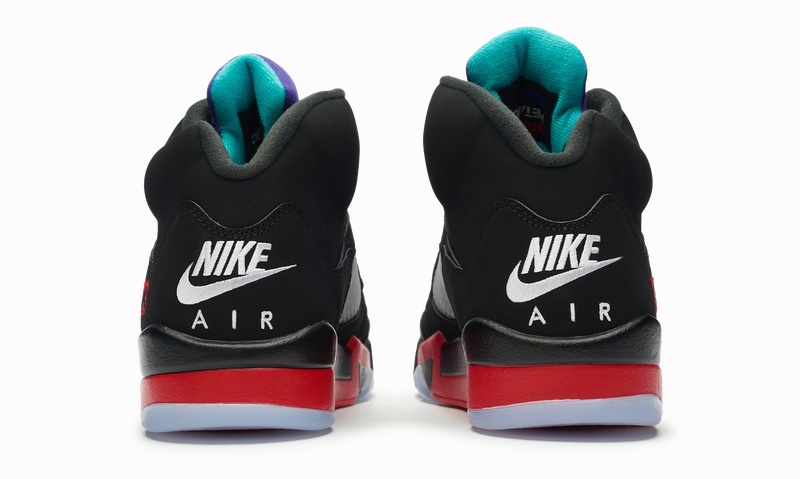 Nike Jordan 5 Retro Top 3 Black Red Grape (CZ1786-001) Men's Size 8-12 Legacy basketball edition shoes