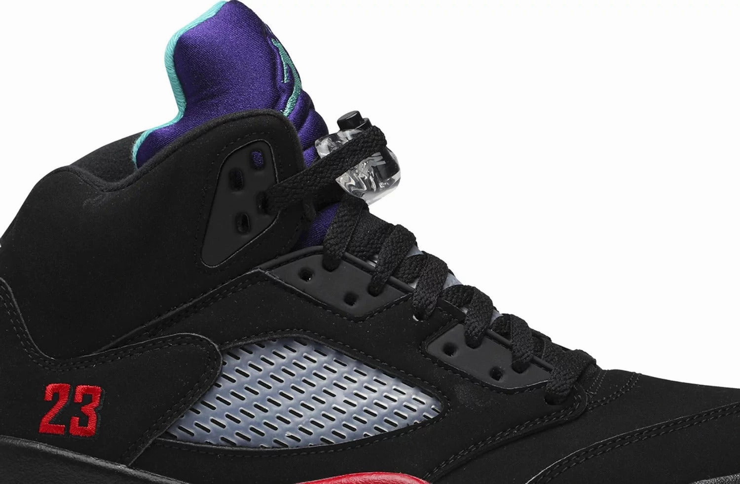 Nike Jordan 5 Retro Top 3 Black Red Grape (CZ1786-001) Men's Size 8-12 Legacy basketball edition shoes