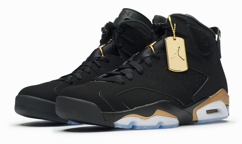 Nike Jordan 6 Retro DMP Black (CT4954-007) Men's Size 8-9 Original cut sneaker style