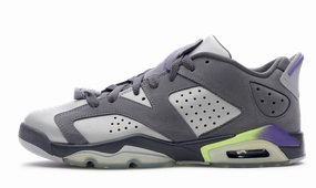 Nike Jordan 6 Retro Low GG Dark Grey GS (768878-008) Grade School Size 5Y-7Y Air Jordan 6 heritage-style sneakers