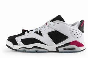 Nike Jordan 6 Retro Low GG Fuchsia GS 2015 (768878-107) Youth Size 6Y-7Y Air Jordan 6 heritage-style sneakers