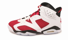 Nike Jordan 6 Retro OG Carmine 2021 (CT8529-106) Men's Size 8-13 Air Jordan 6 heritage-style sneakers