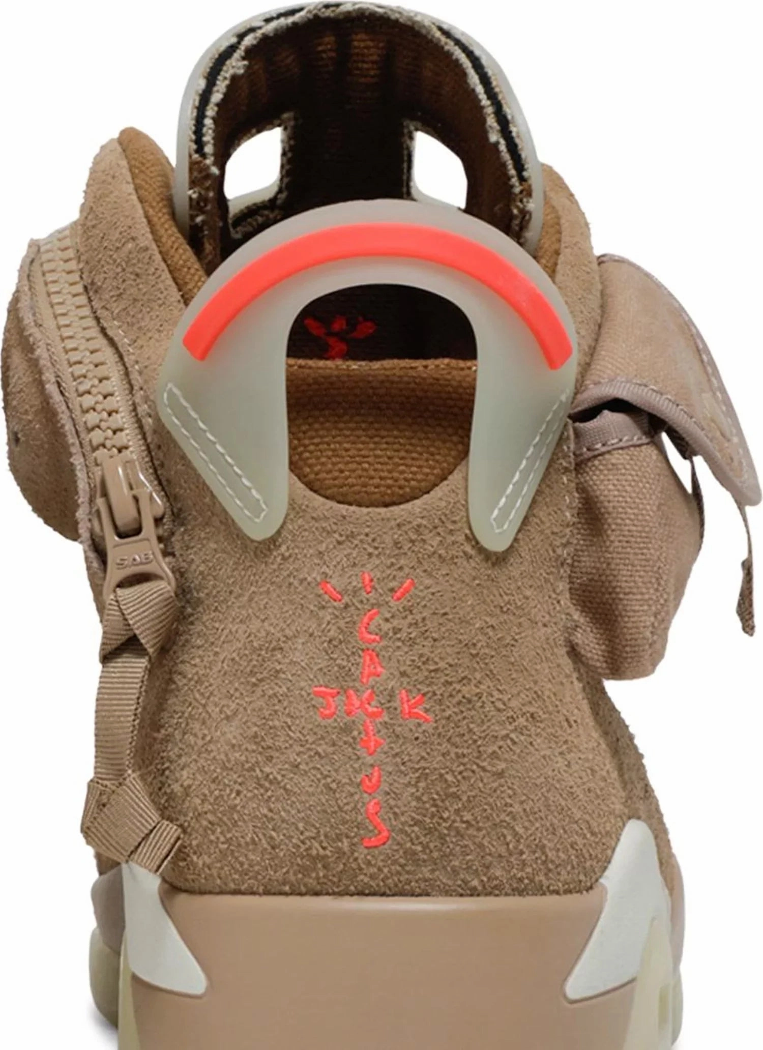 Nike Jordan 6 Retro x Travis Scott British Khaki 2021 (DH0690-200) Men Size 6-13 Original cut sneaker style