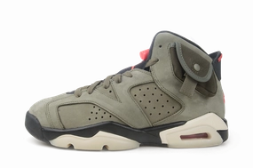 nike Jordan 6 Retro x Travis Scott GS (CN1085-200) Youth Size 4Y-7Y Air Jordan 6 heritage-style sneakers