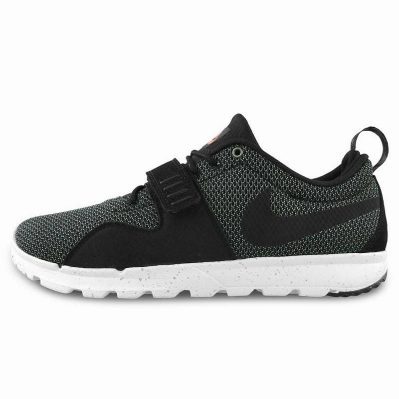 Nike SB Trainerendor Iron Green Black Silver Nike SB skate shoes with padded support and grip