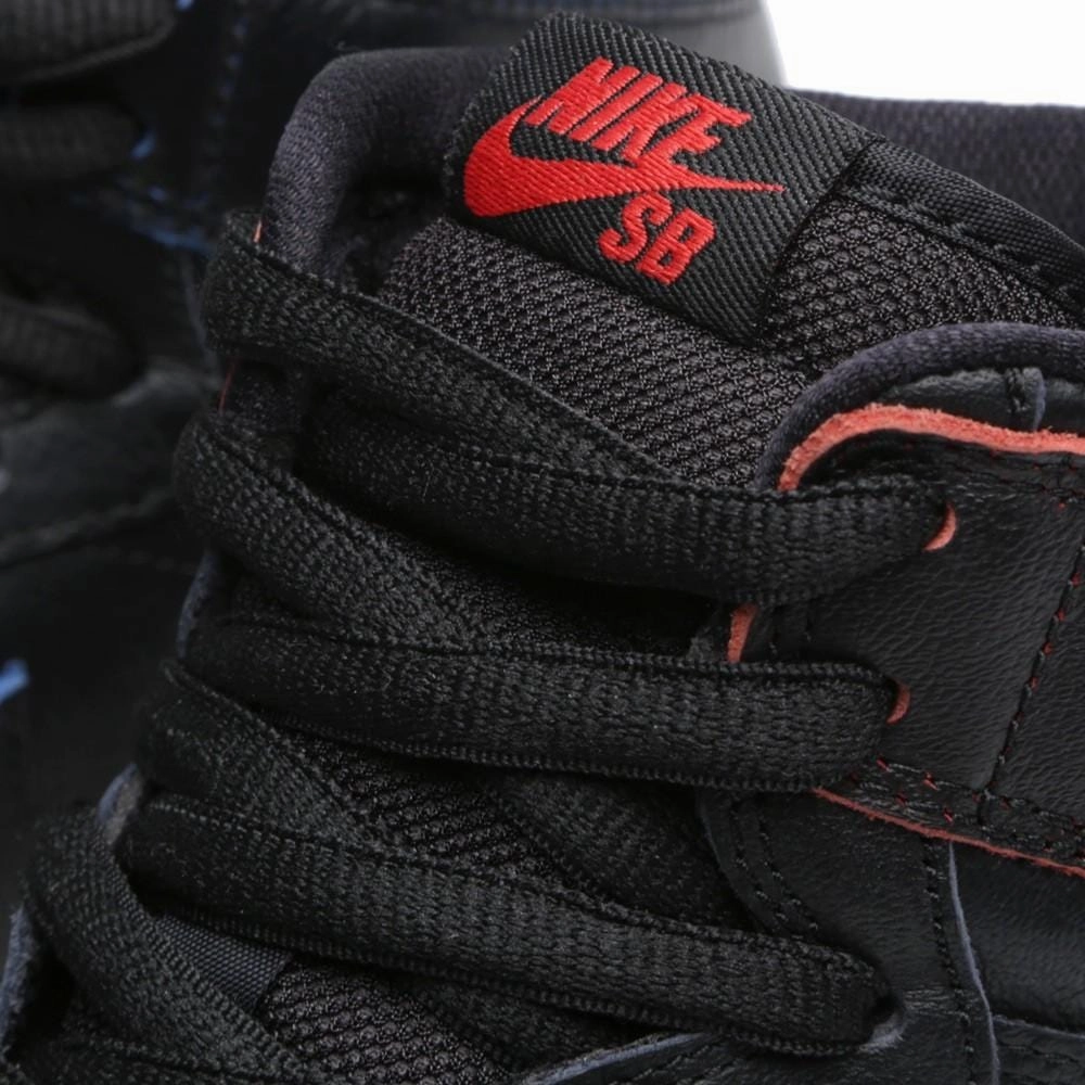 Nike SB x Lance Mountain Air Jordan 1 Black Nike SB skateboarding shoes