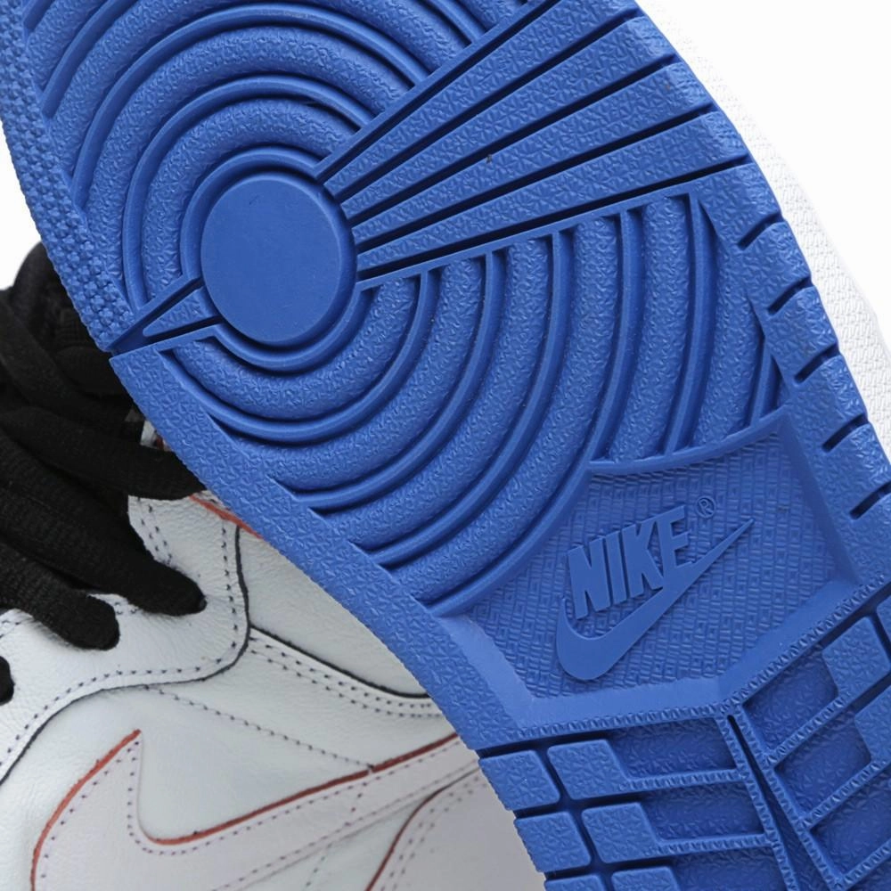 Nike SB x Lance Mountain Air Jordan 1 White Nike SB skateboarding shoes