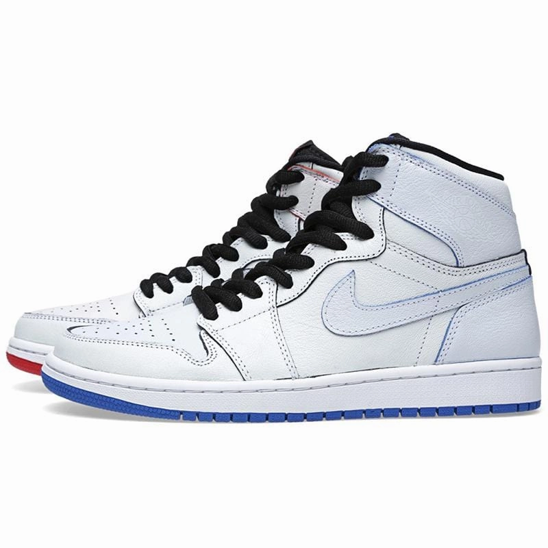 Nike SB x Lance Mountain Air Jordan 1 White Nike SB skate shoes with padded support and grip