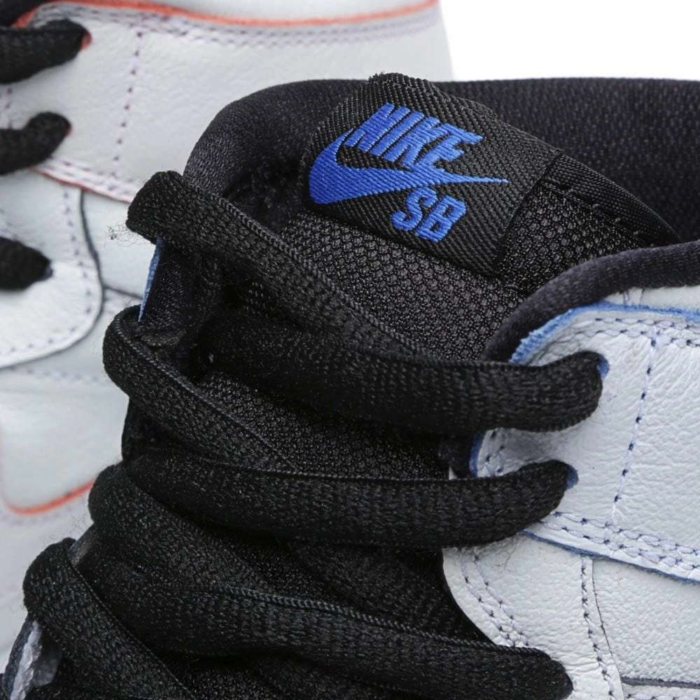 Nike SB x Lance Mountain Air Jordan 1 White Nike SB skateboarding shoes