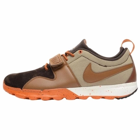 Nike SB x Poler Trainerendor Velvet Brown Nike SB skate shoes with padded support and grip