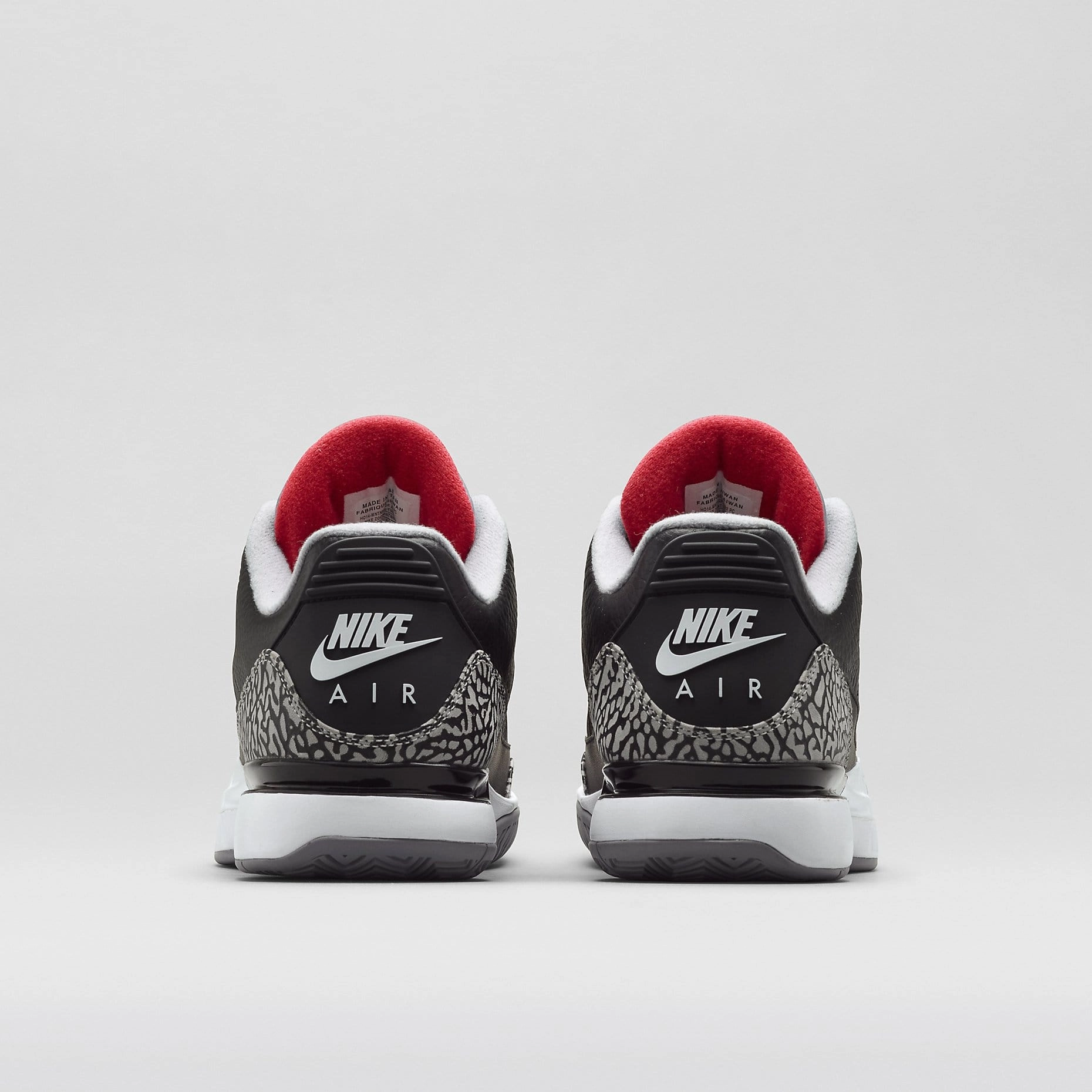 Nike Zoom Vapor Air Jordan 3 "Black-Cement" All-day support retro kicks