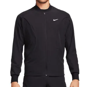 NikeCourt Men's Advantage Dri-FIT Tennis Jacket - Black Clothing Nike Men