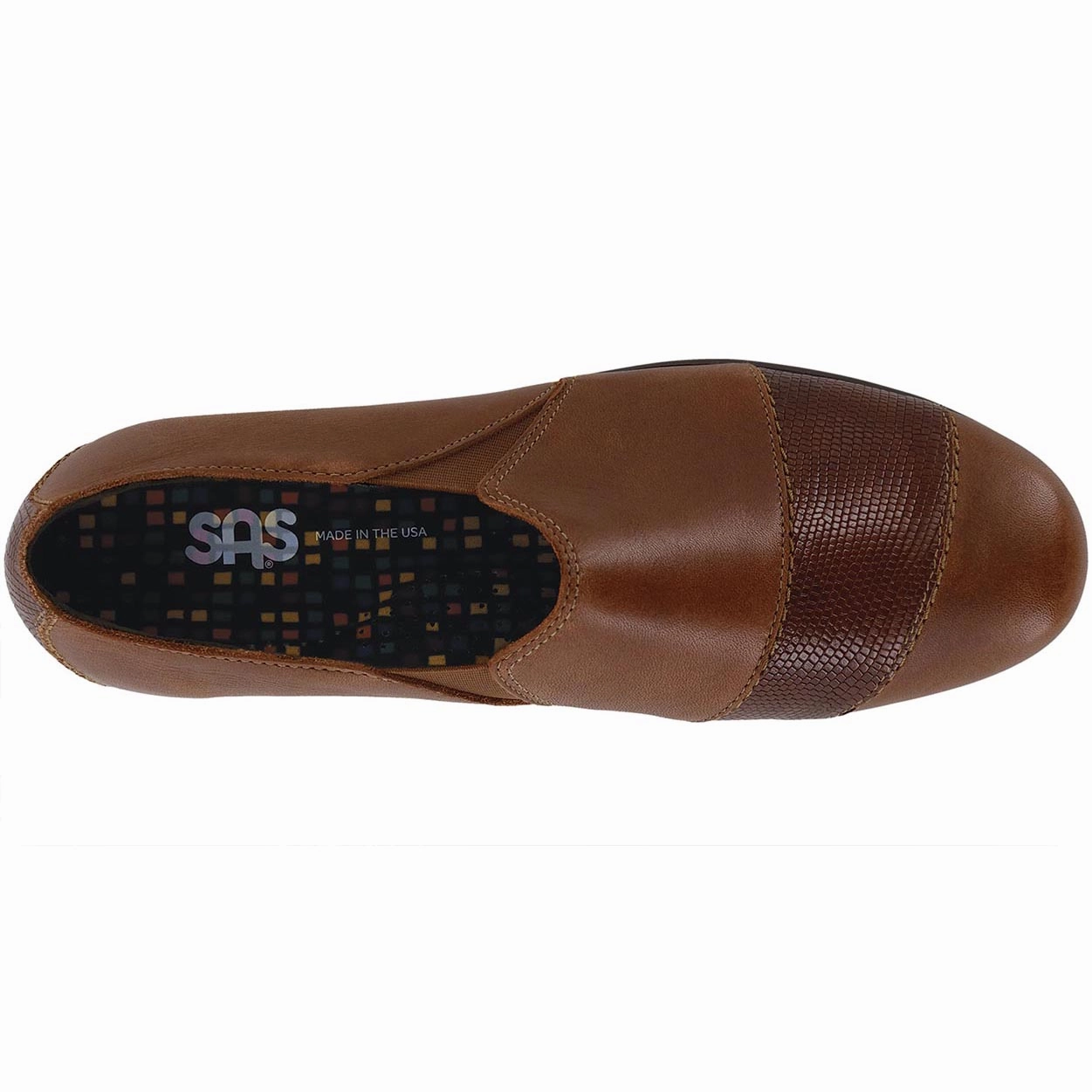 Nora - Auburn Lizard SAS orthopedic comfort shoes
