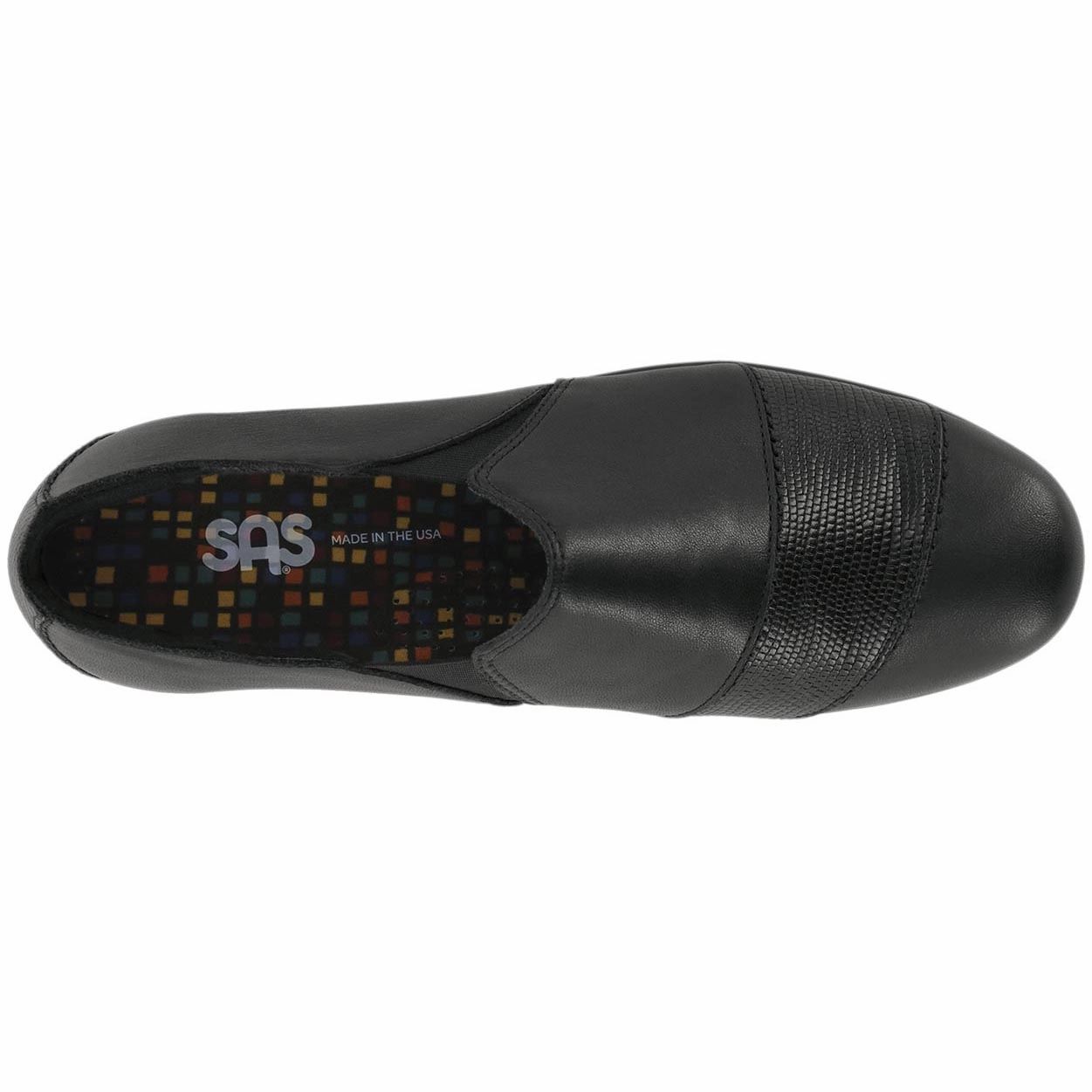 Nora - Black SAS orthopedic comfort shoes