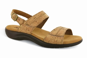 Nudu - Golden Cork SAS comfort walking shoes with supportive build