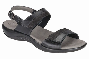 Nudu - Midnight SAS comfort walking shoes with supportive build