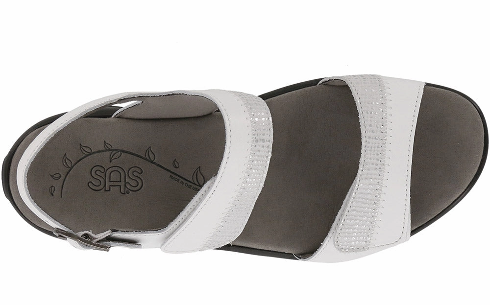 Nudu - White SAS orthopedic comfort shoes