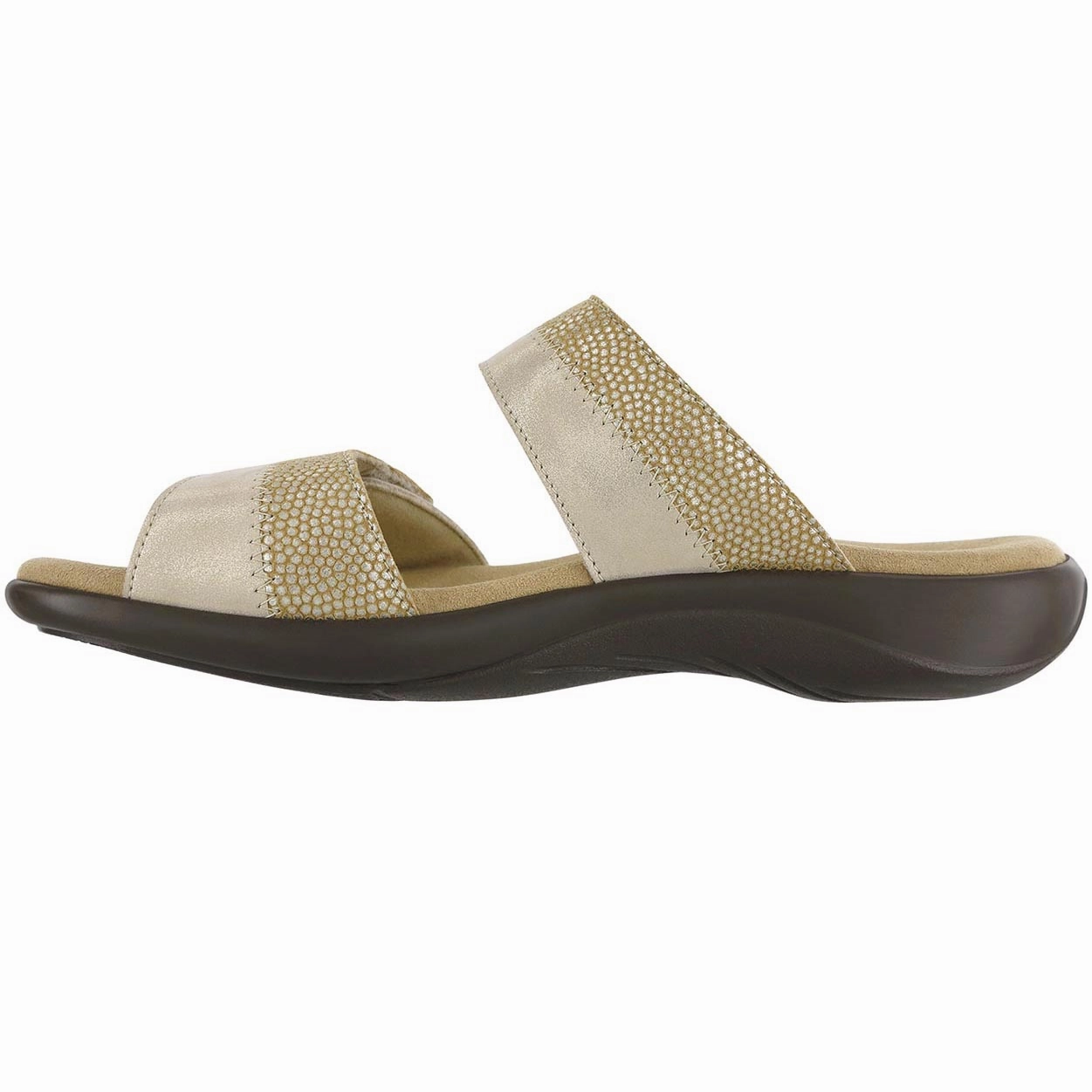 Nudu Slide - Golden SAS orthopedic comfort shoes