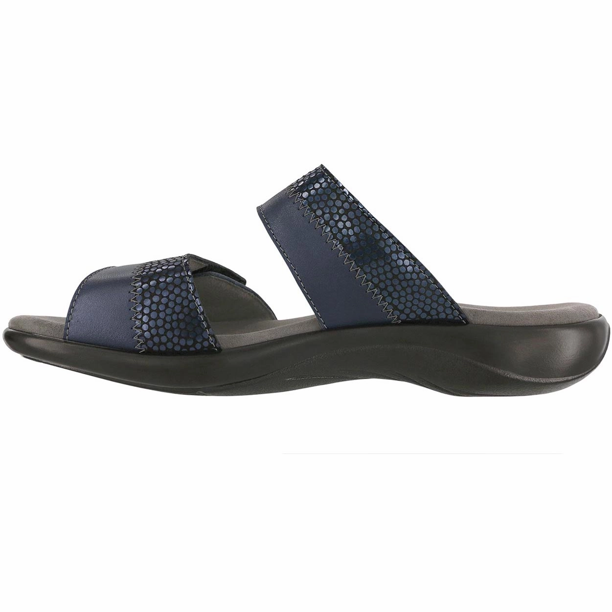 Nudu Slide - Navy SAS orthopedic comfort shoes