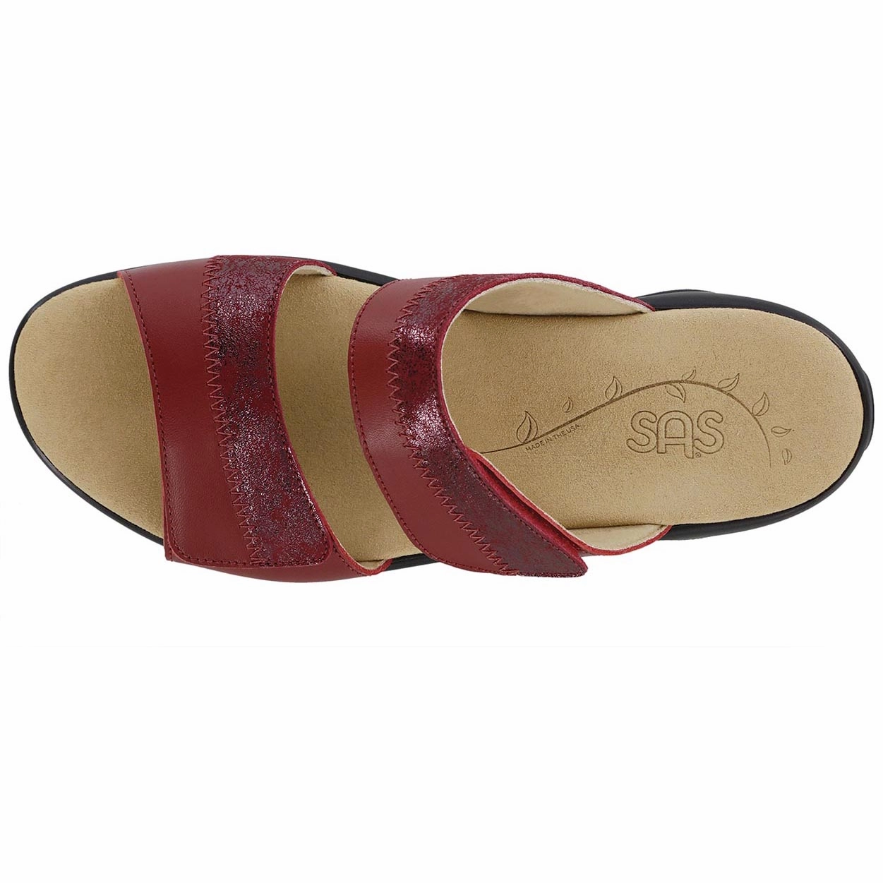 Nudu Slide - Ruby SAS orthopedic comfort shoes