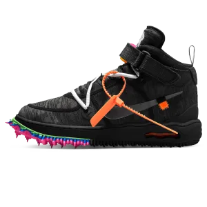 Off-White x Nike Air Force 1 Mid 'Black' nike x off white exclusive sneaker design