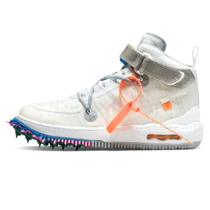 Off-White x Nike Air Force 1 Mid 'White' nike x off white exclusive sneaker design