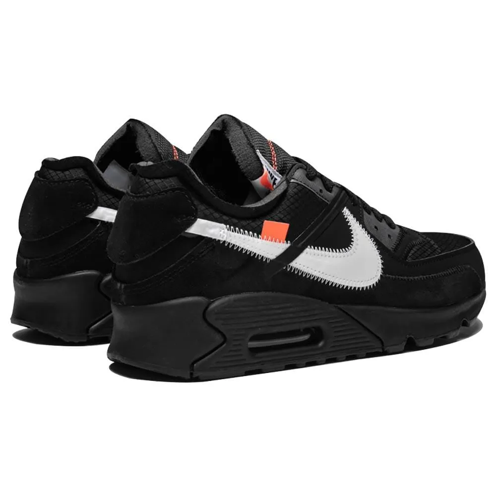Off-White x Nike Air Max 90 Black Nike Air Max running sneakers