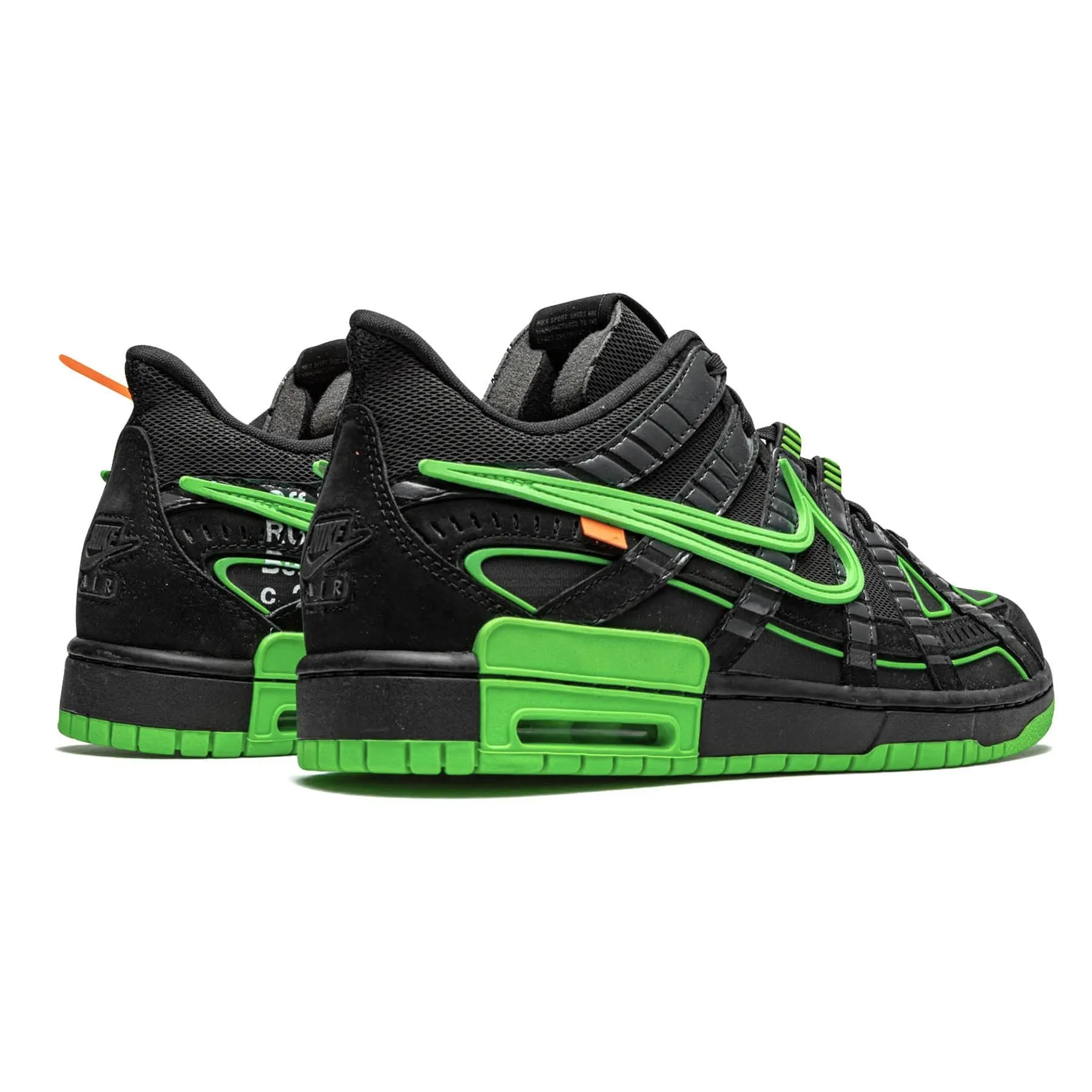 Off-White x Nike Air Rubber Dunk 'Green Strike' X Sacai series