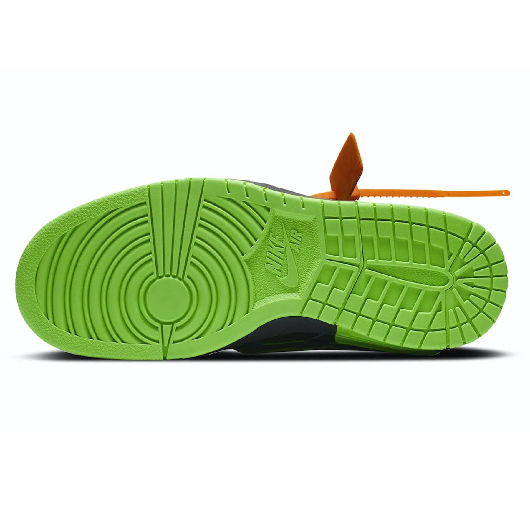 Off-White x Nike Air Rubber Dunk 'Green Strike' X Sacai series