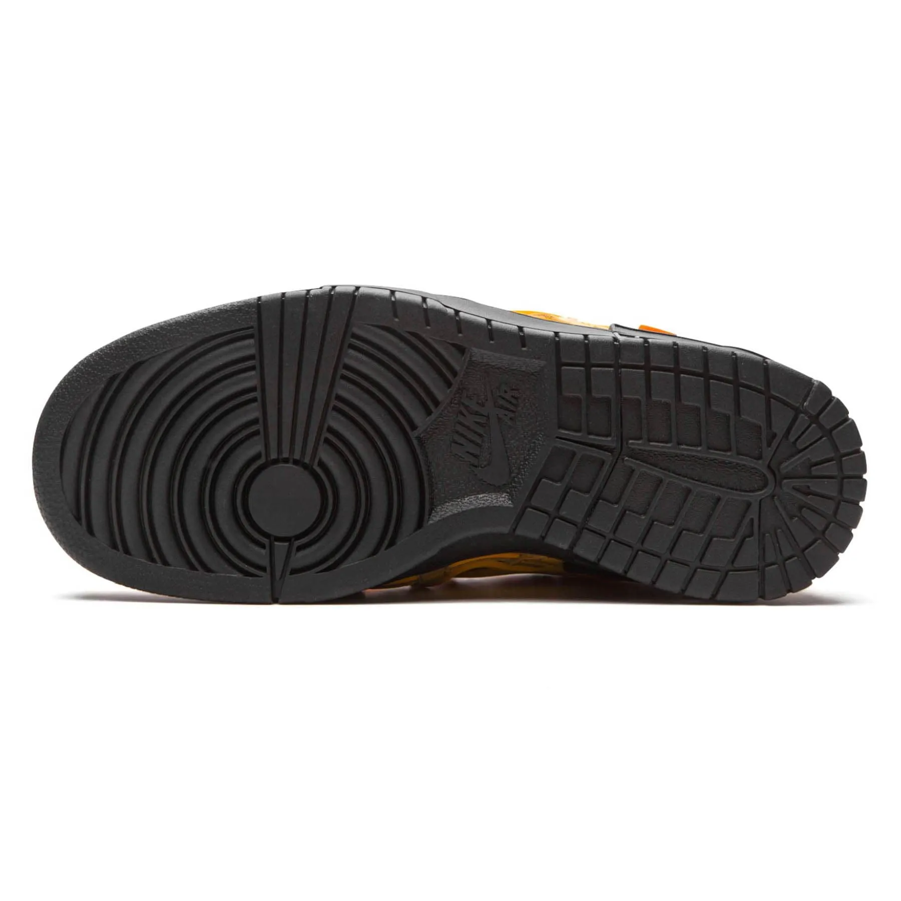 Off-White x Nike Air Rubber Dunk 'University Gold' X Sacai series