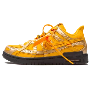 Off-White x Nike Air Rubber Dunk 'University Gold' nike x off white exclusive sneaker design