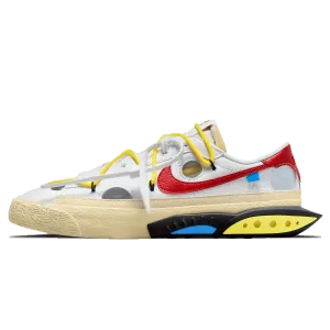 Off-White x Nike Blazer Low 'White University Red' nike x off white exclusive sneaker design