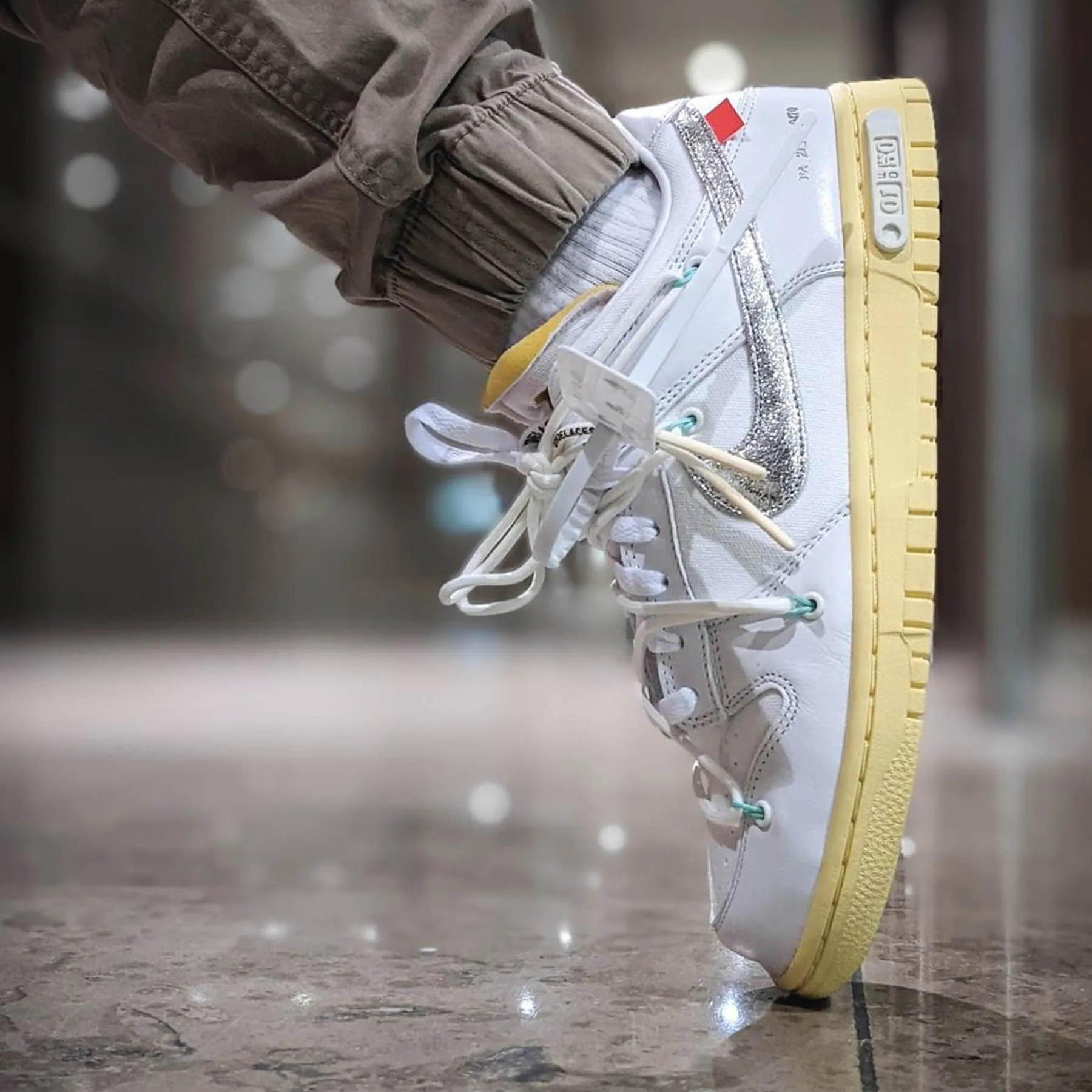 Off-White x Nike Dunk Low 'Dear Summer - 01 of 50' X Sacai series