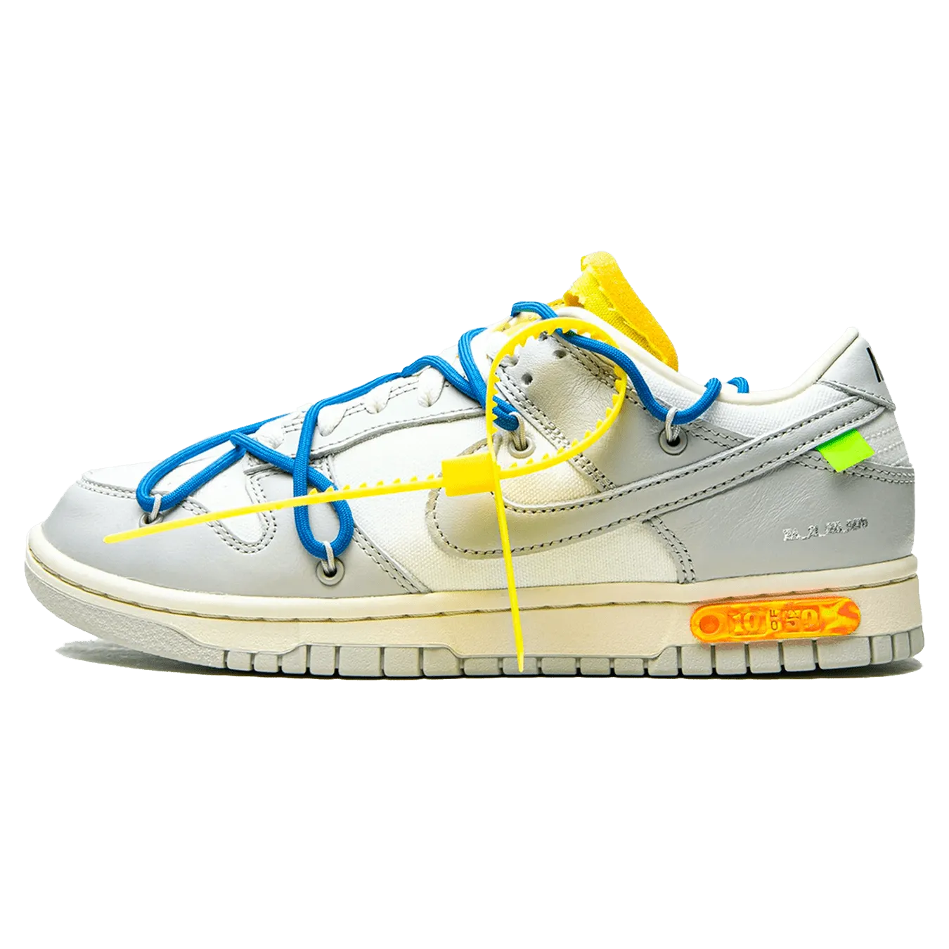 Off-White x Nike Dunk Low 'Lot 10 of 50' nike x off white exclusive sneaker design