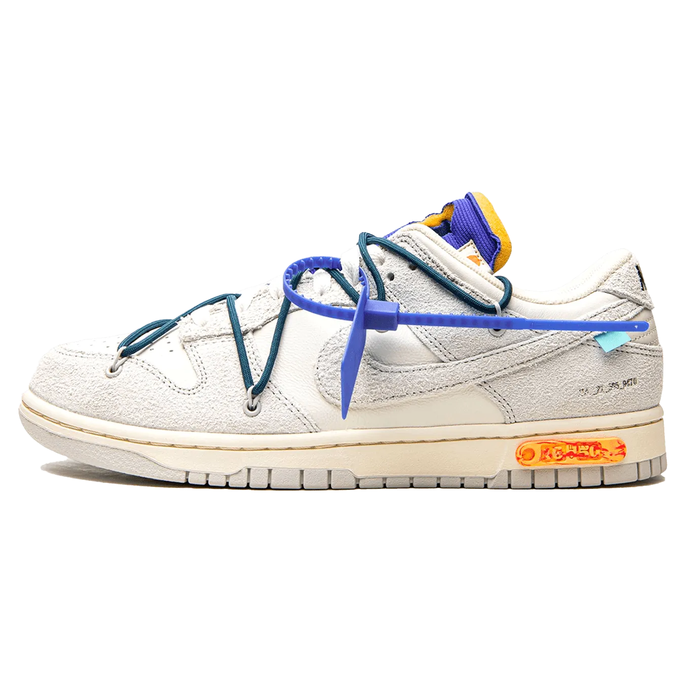 Off-White x Nike Dunk Low 'Lot 16 of 50' nike x off white exclusive sneaker design
