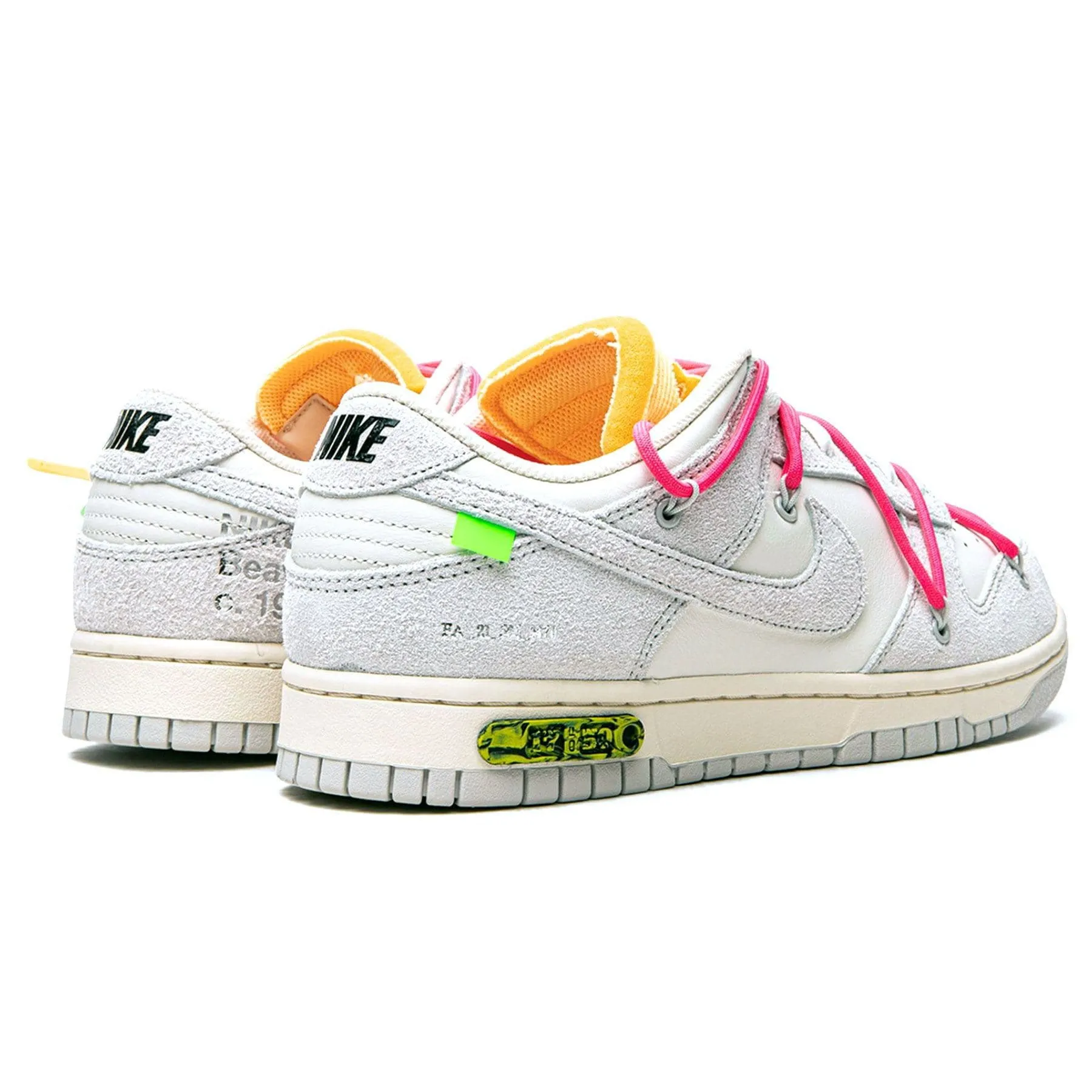 Off-White x Nike Dunk Low 'Lot 17 of 50' X Sacai series