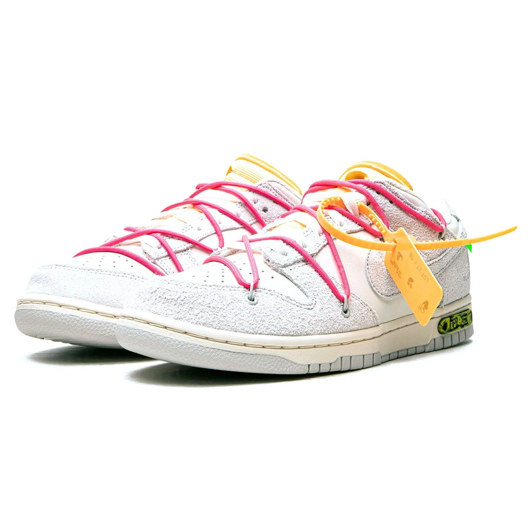 Off-White x Nike Dunk Low 'Lot 17 of 50' X Sacai series