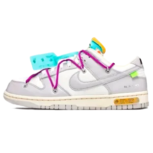 Off-White x Nike Dunk Low 'Lot 21 of 50' nike x off white exclusive sneaker design